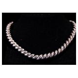 Vintage Italian San Marco Sterling Silver Necklace