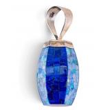 Opal and Lapis Pendant
