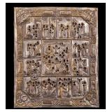 Antique Russian Orthodox "Feasts" Icon