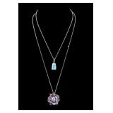 2 Sterling Silver Necklaces