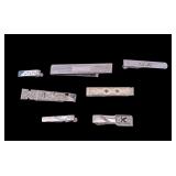 7 Sterling Tie Bars