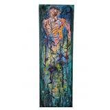 Abstract Figural Oil on Canvas