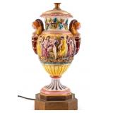 High-Style Italian Gilt Figural Lamp