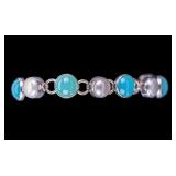 Sterling Silver Charles Albert Statement Bracelet