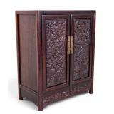 Chinese Carved Jewelry Chest