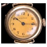 14k Yellow Gold Ladies Waltham Ladies Watch
