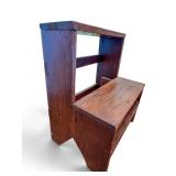 Antique Mortised and Tenoned Bed Steps