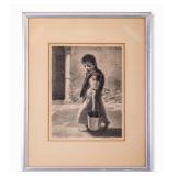 J.Bookbinder Signed Ltd. Ed. Print "Mexican Maid"