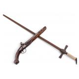 Decorative Weaponry Flintlock & Sword
