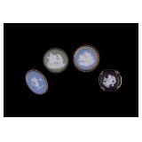 Vintage Wedgewood Brooches