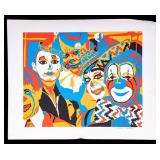 Judith Hendler Signed ï¿½Punchinelloï¿½ Ltd Ed Print