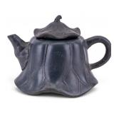 Chinese Yixing Zisha "Flower-Ware" Teapot