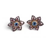 Barbara Bixby Flower Earrings