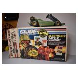 GI JOE LOT EMPTY BOX AND GO KART