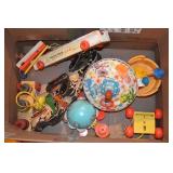 BOX LOT OF MISC TOYS