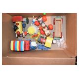 WOODEN AND FISHER PRICE TOYS