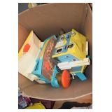 FISHER PRICE BUILDING MOSTLY PARTS LOT