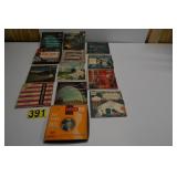 VINTAGE LOT OF 45 VINYL RECORDS