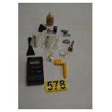 GUITAR PARTS AND TUNER