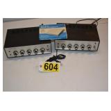 REALISTIC PA AMP LOT