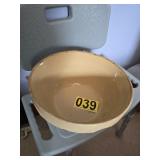 stoneware dough bowl