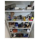 cabinet and contents