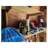 shed shelf lot
