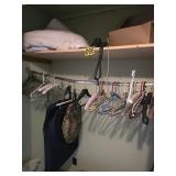 closet contents upstairs