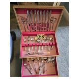 rogers silverplate flatware set