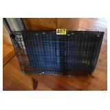 large folding pet crate