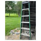 6 ft werner fiberglass ladder