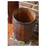 wood nail keg