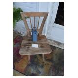 antique wood chair
