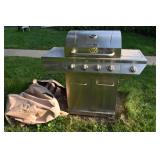 gas grill with cover