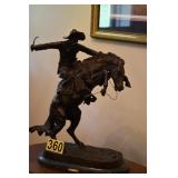 large bronco buster fredrick remington