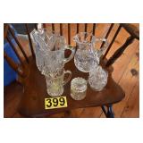 pressed glass lot