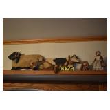 6 pcs country deco items