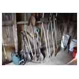 shed lot of tools