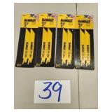 8 BRAND NEW DEWALT METAL BLADES