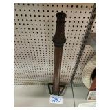 ANTIQUE COPPER FIREHOSE LONG NOZZLE 2 HANDLE