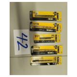 5 NEW DEWALT BITS