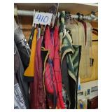 LOT OF COSTUMES RUNNERS AND FLOORMATS