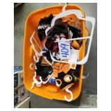 TOTE OF HALOWEEN COSTUMES FOR DOGS