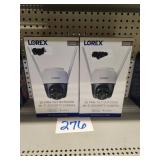 LOREX 2 2PACK OUTDOOR SECURITY CAMERAS