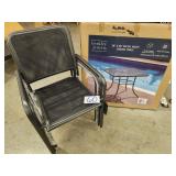 5 PC NEW METAL MESH PATIO SET