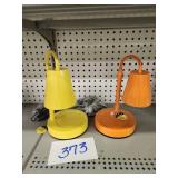 TWO CANDLE WARMERS