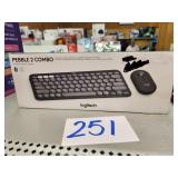 LOGITECH PEBBLE 2 COMBO KEYBOARD AND MOUSE