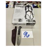 CUSTOM SHEATH KNIFE AND HARNESS