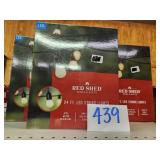 3 SETS RED SHED 24FT LED STRING LIGHTS