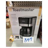 TOASTMASTER PROGRAMMABLE 12 CUP COFFEE MAKER